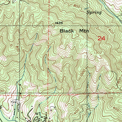 United States Geological Survey Guerneville, CA (1997, 24000-Scale) digital map