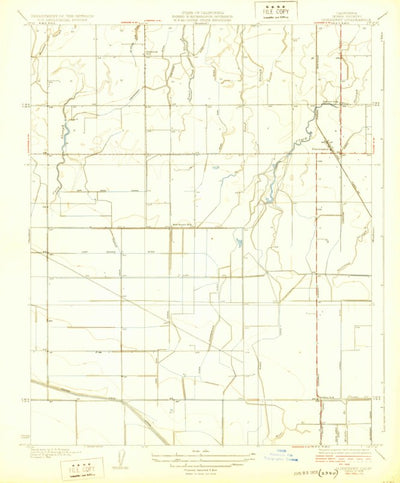 United States Geological Survey Guernsey, CA (1929, 31680-Scale) digital map