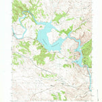 United States Geological Survey Guernsey Reservoir, WY (1971, 24000-Scale) digital map