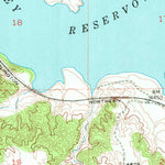 United States Geological Survey Guernsey Reservoir, WY (1971, 24000-Scale) digital map