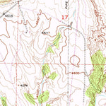 United States Geological Survey Guernsey, WY (1950, 24000-Scale) digital map