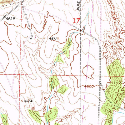 United States Geological Survey Guernsey, WY (1950, 24000-Scale) digital map