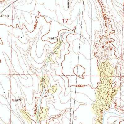 United States Geological Survey Guernsey, WY (1990, 24000-Scale) digital map