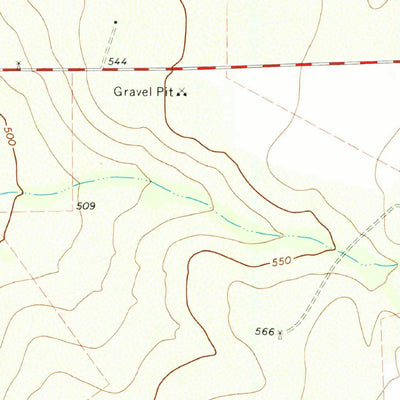 United States Geological Survey Guerra, TX (1972, 24000-Scale) digital map