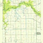 United States Geological Survey Gueydan, LA (1949, 31680-Scale) digital map