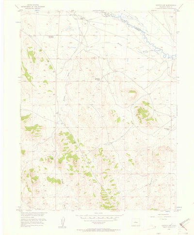 United States Geological Survey Guffey NW, CO (1956, 24000-Scale) digital map