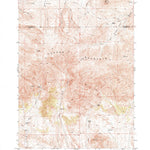 United States Geological Survey Guffy Peak, WY (1952, 24000-Scale) digital map