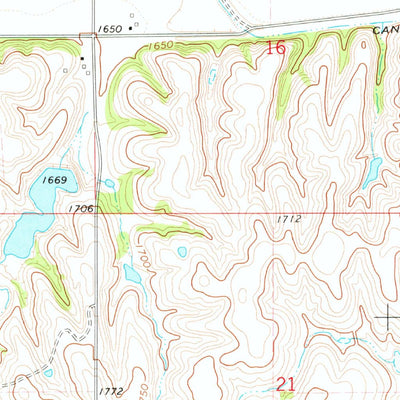 United States Geological Survey Guide Rock, NE-KS (1974, 24000-Scale) digital map