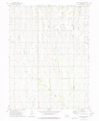 United States Geological Survey Guide Rock NE, NE (1974, 24000-Scale) digital map