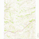 United States Geological Survey Guild Hollow, WY (1965, 24000-Scale) digital map