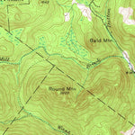 United States Geological Survey Guildhall, VT-NH (1956, 62500-Scale) digital map