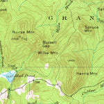 United States Geological Survey Guildhall, VT-NH (1956, 62500-Scale) digital map