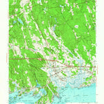 United States Geological Survey Guilford, CT (1954, 24000-Scale) digital map