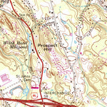 United States Geological Survey Guilford, CT (1968, 24000-Scale) digital map