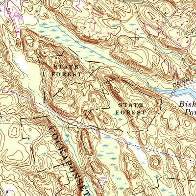 United States Geological Survey Guilford, CT (1968, 24000-Scale) digital map