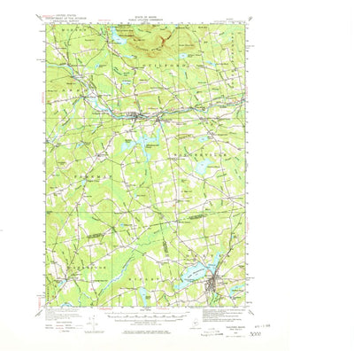United States Geological Survey Guilford, ME (1933, 62500-Scale) digital map