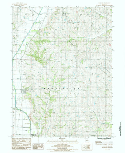 United States Geological Survey Guilford, MO (1985, 24000-Scale) digital map