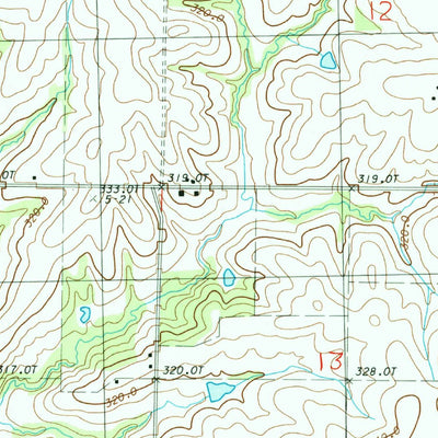 United States Geological Survey Guilford, MO (1985, 24000-Scale) digital map