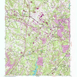 United States Geological Survey Guilford, NC (1951, 24000-Scale) digital map