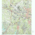 United States Geological Survey Guilford, NC (1997, 24000-Scale) digital map