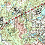 United States Geological Survey Guilford, NC (1997, 24000-Scale) digital map