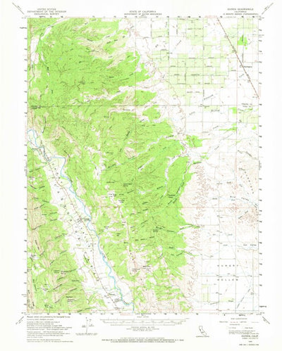United States Geological Survey Guinda, CA (1959, 62500-Scale) digital map