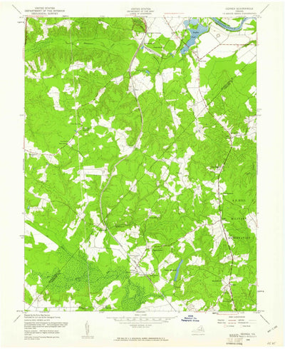 United States Geological Survey Guinea, VA (1949, 24000-Scale) digital map