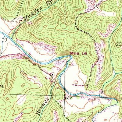 United States Geological Survey Guinn Cross Roads, AL (1946, 24000-Scale) digital map