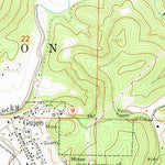 United States Geological Survey Guion, AR (1964, 24000-Scale) digital map