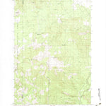 United States Geological Survey Guler Mountain, WA (1983, 24000-Scale) digital map