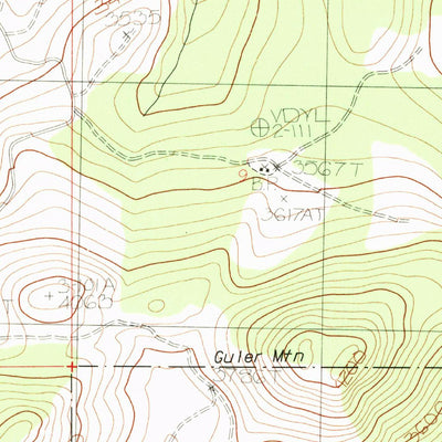 United States Geological Survey Guler Mountain, WA (1983, 24000-Scale) digital map