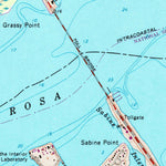 United States Geological Survey Gulf Breeze, FL (1969, 24000-Scale) digital map