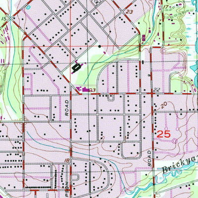 United States Geological Survey Gulfport North, MS (1994, 24000-Scale) digital map