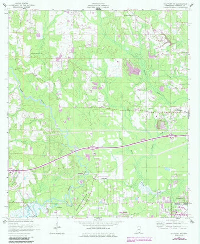 United States Geological Survey Gulfport NW, MS (1956, 24000-Scale) digital map