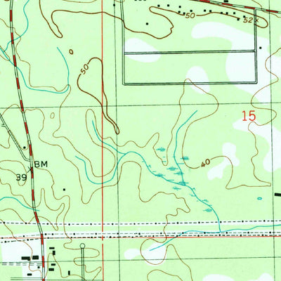 United States Geological Survey Gulfport NW, MS (1997, 24000-Scale) digital map