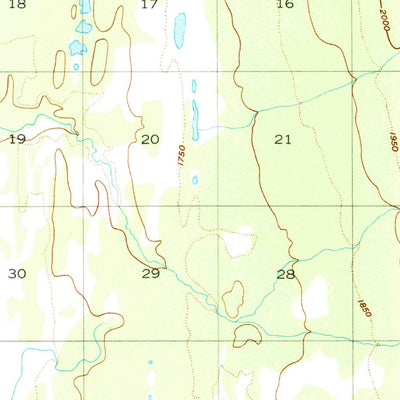 United States Geological Survey Gulkana A-3, AK (1949, 63360-Scale) digital map