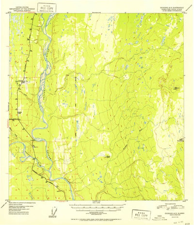 United States Geological Survey Gulkana A-3, AK (1952, 63360-Scale) digital map