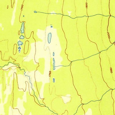 United States Geological Survey Gulkana A-3, AK (1952, 63360-Scale) digital map