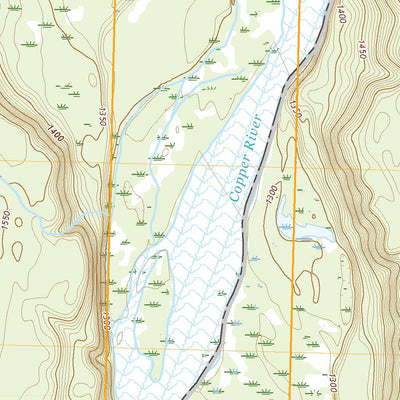 United States Geological Survey Gulkana A-3 NW, AK (2019, 25000-Scale) digital map