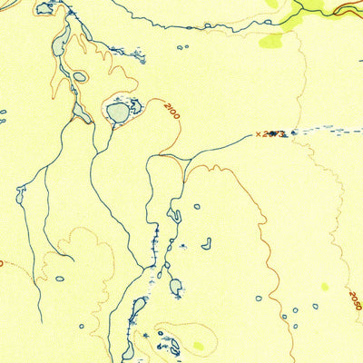 United States Geological Survey Gulkana A-4, AK (1952, 63360-Scale) digital map