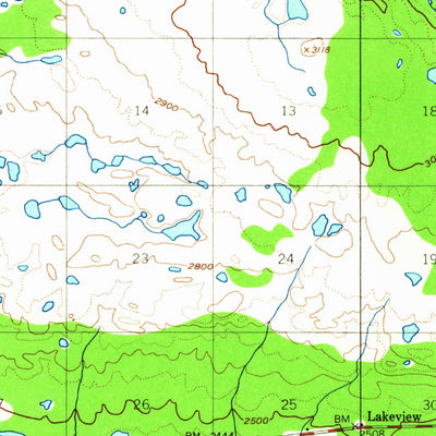 United States Geological Survey Gulkana A-5, AK (1949, 63360-Scale) digital map