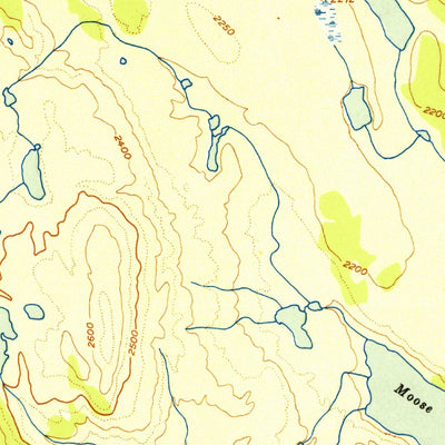 United States Geological Survey Gulkana A-5, AK (1952, 63360-Scale) digital map