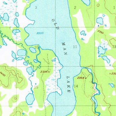 United States Geological Survey Gulkana A-6, AK (1949, 63360-Scale) digital map