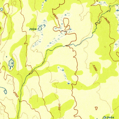 United States Geological Survey Gulkana A-6, AK (1952, 63360-Scale) digital map
