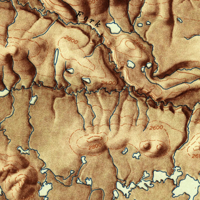 United States Geological Survey Gulkana, AK (1951, 250000-Scale) digital map