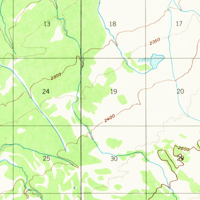 United States Geological Survey Gulkana B-2, AK (1949, 63360-Scale) digital map