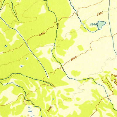 United States Geological Survey Gulkana B-2, AK (1952, 63360-Scale) digital map