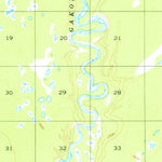 United States Geological Survey Gulkana B-3, AK (1950, 63360-Scale) digital map