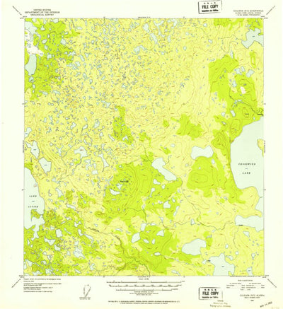 United States Geological Survey Gulkana B-5, AK (1952, 63360-Scale) digital map