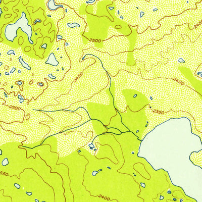 United States Geological Survey Gulkana B-5, AK (1952, 63360-Scale) digital map